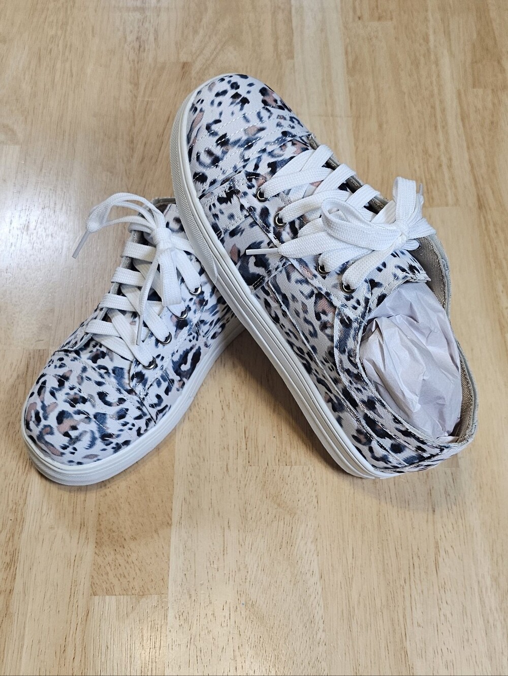 Leopard Print Sneakers